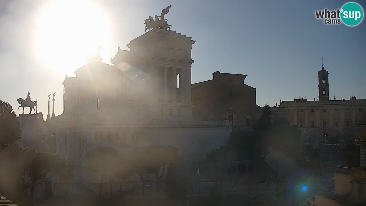 Rome Livecam – Vittoriano webcam – Altare della Patria