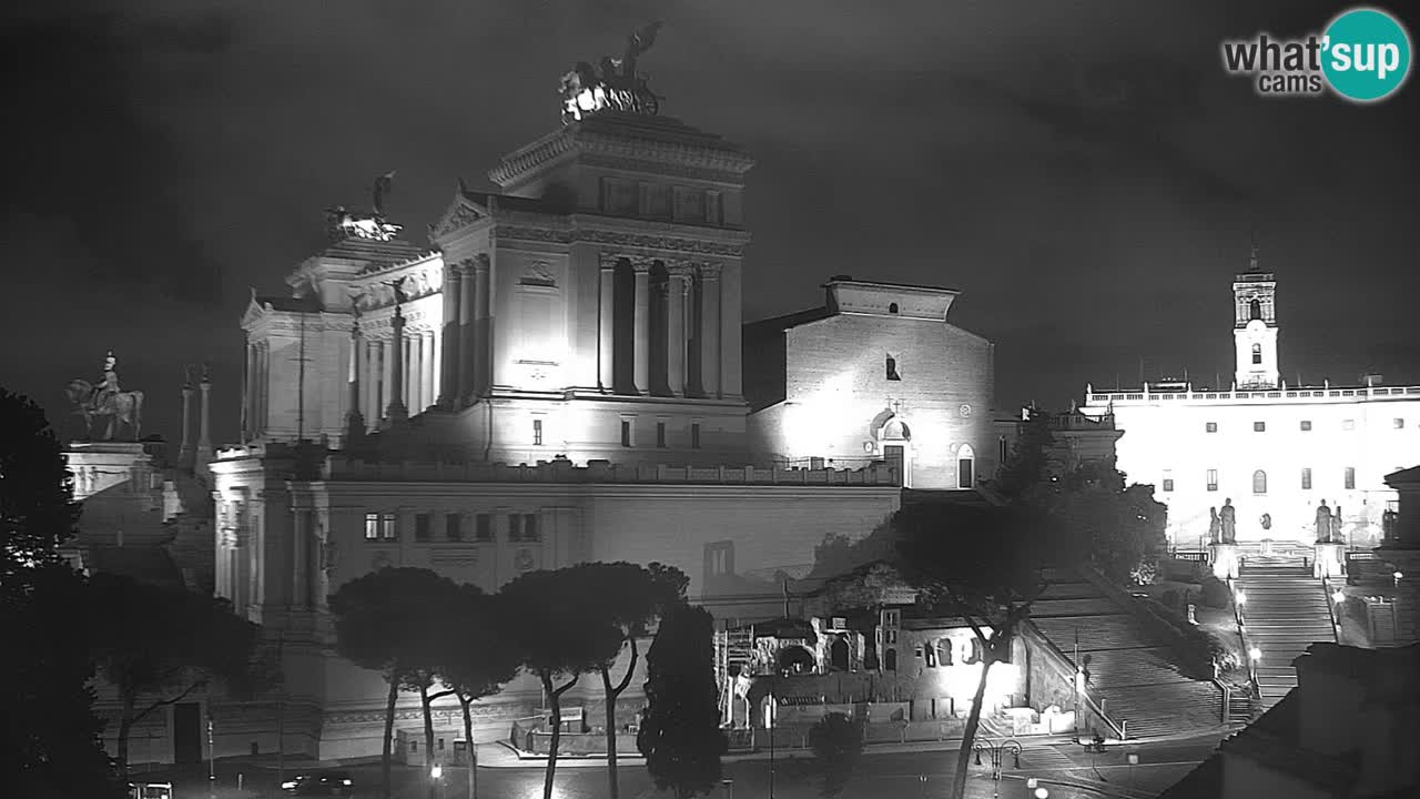 Rim Spletna kamera – Vittoriano – Oltar domovine