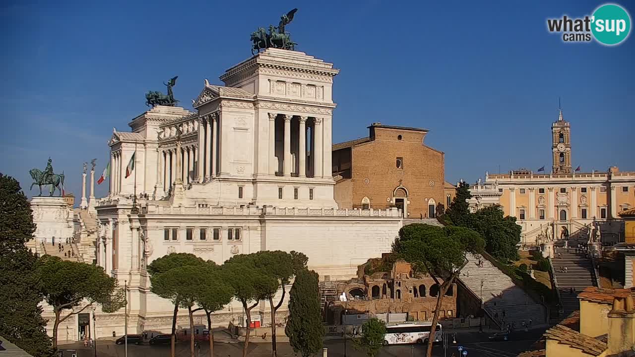 Rom Webcam – Vittoriano – Altar des Vaterlands