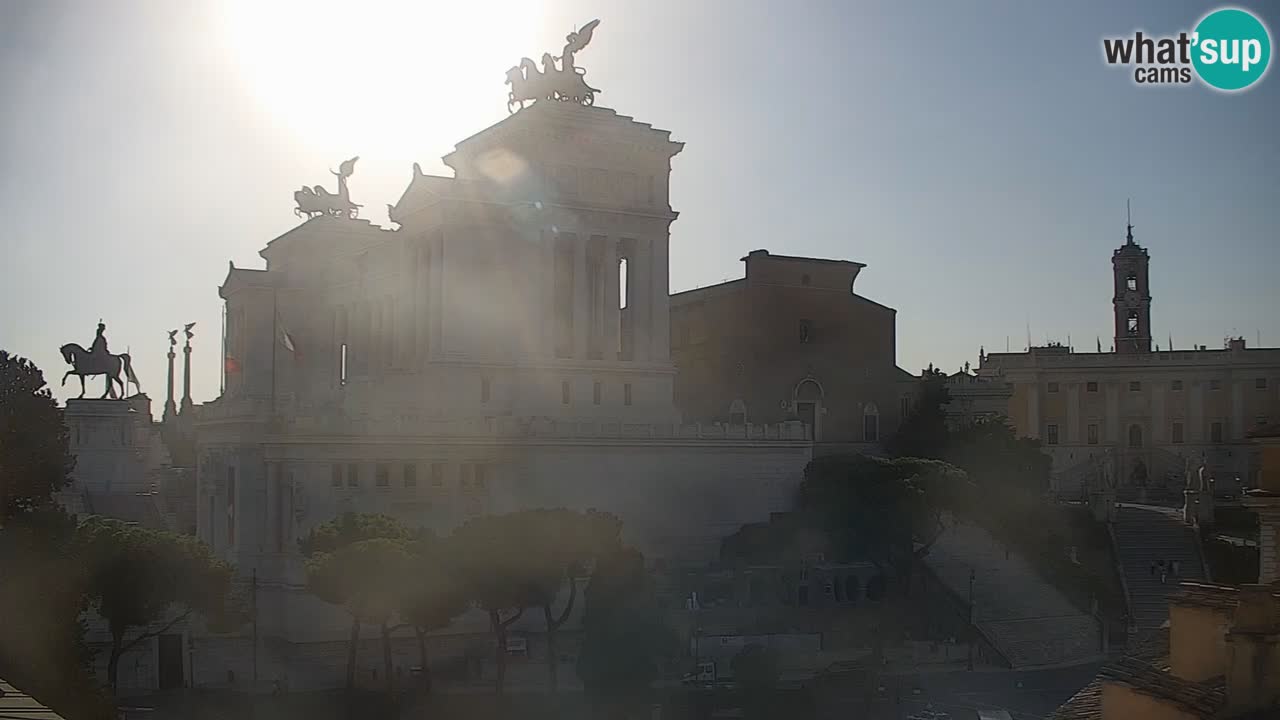 Roma Camera en vivo – Vittoriano webcam – Altare della Patria
