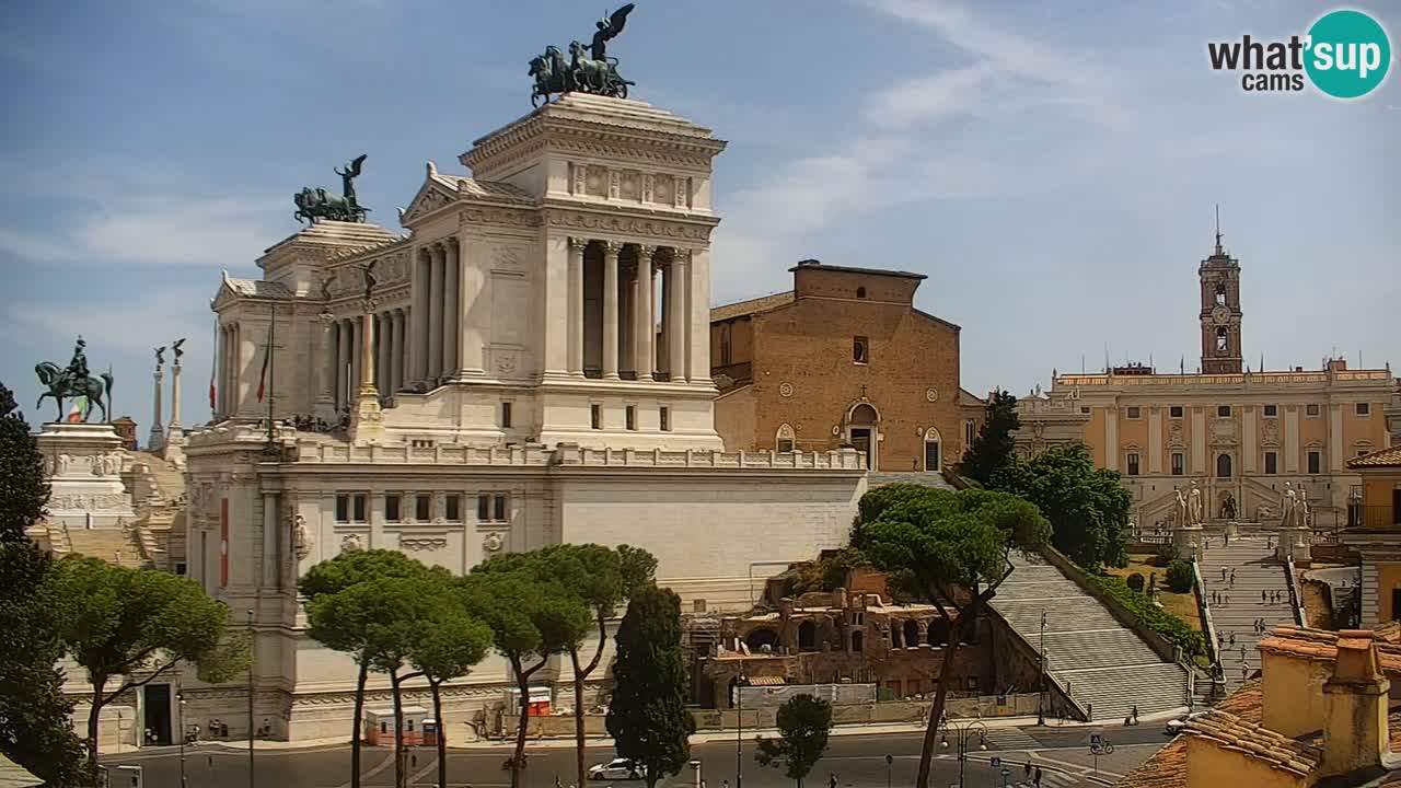 Roma Livecam – Vittoriano webcam – Altare della Patria
