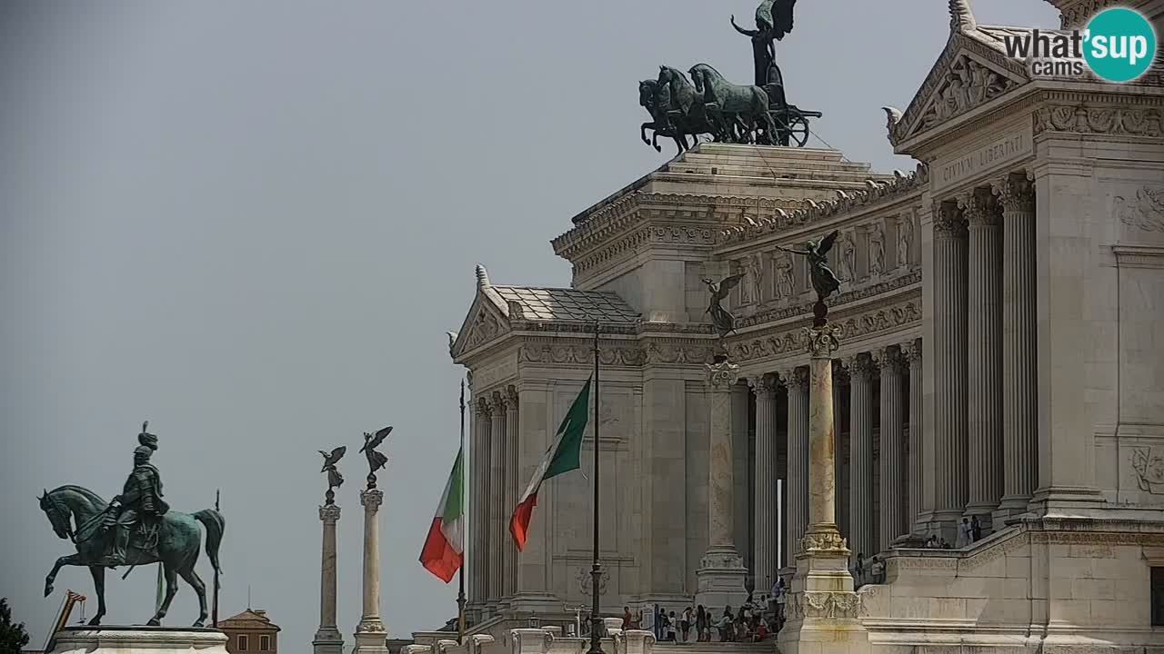 Roma Camera en vivo – Vittoriano webcam – Altare della Patria