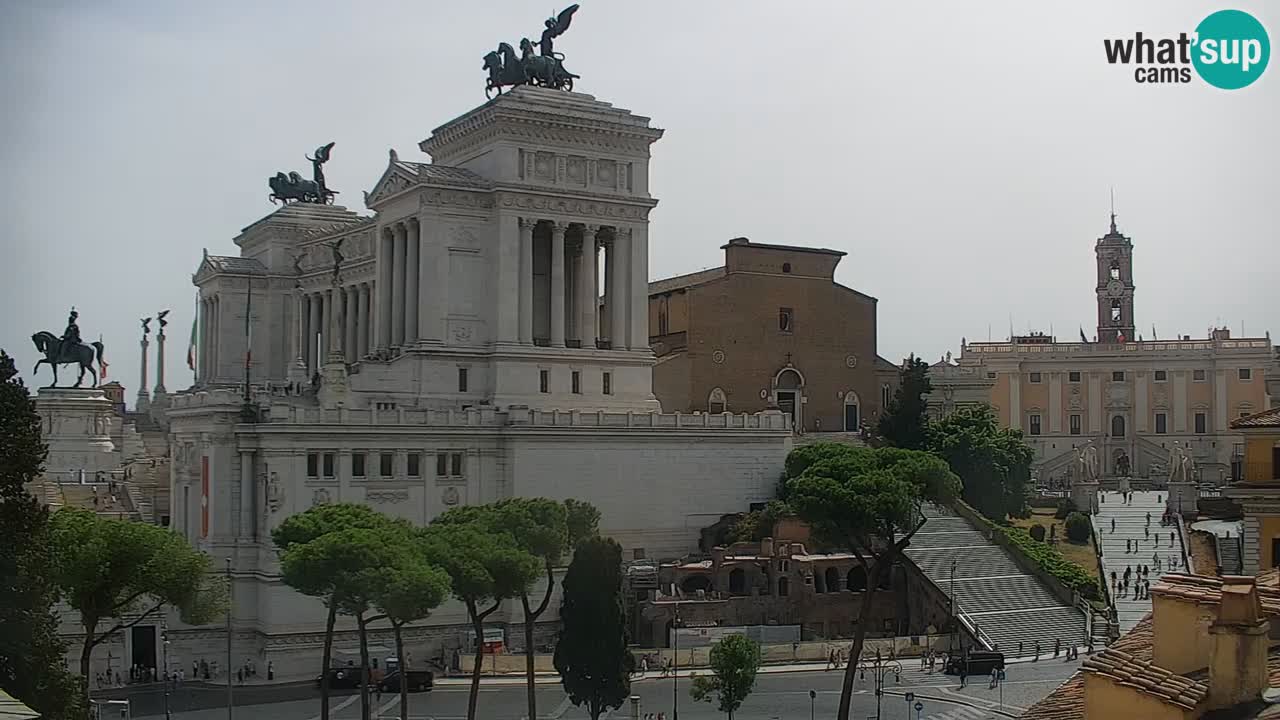 Roma Livecam – Vittoriano webcam – Altare della Patria