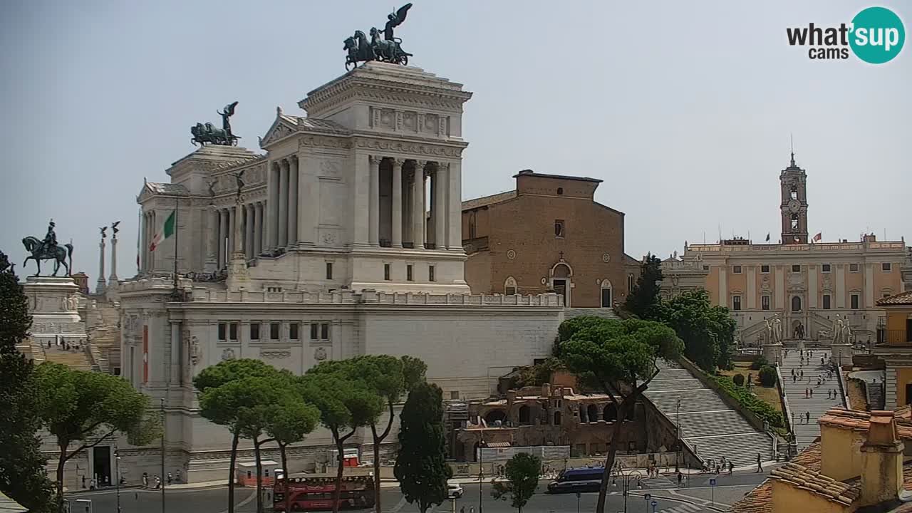 Roma Livecam – Vittoriano webcam – Altare della Patria