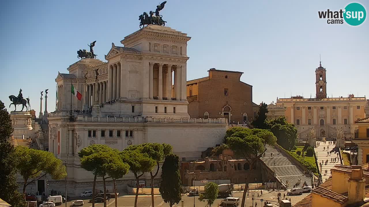 Rom Webcam – Vittoriano – Altar des Vaterlands