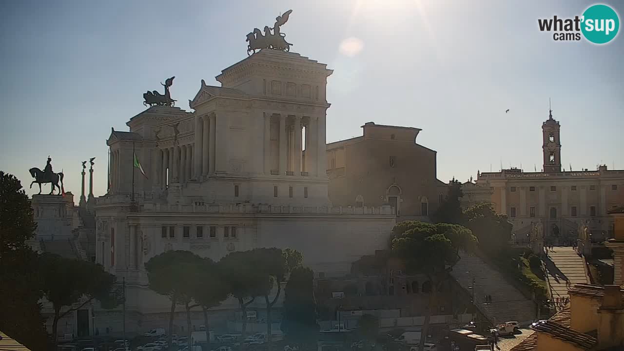 Rome Livecam – Vittoriano webcam – Altare della Patria