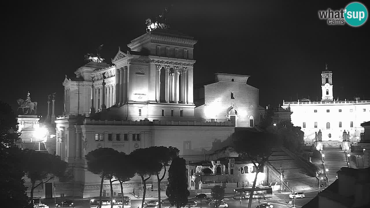 Rim Spletna kamera – Vittoriano – Oltar domovine