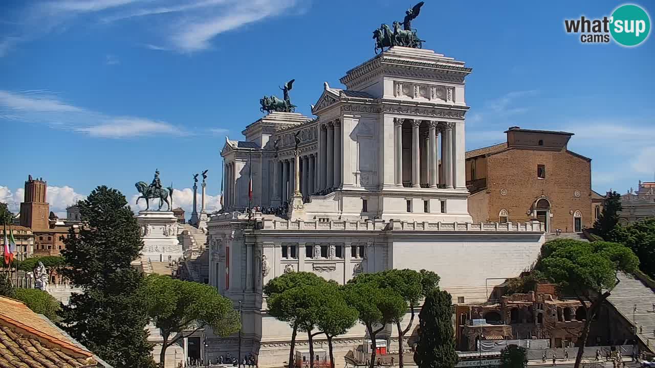 Roma Livecam – Vittoriano webcam – Altare della Patria