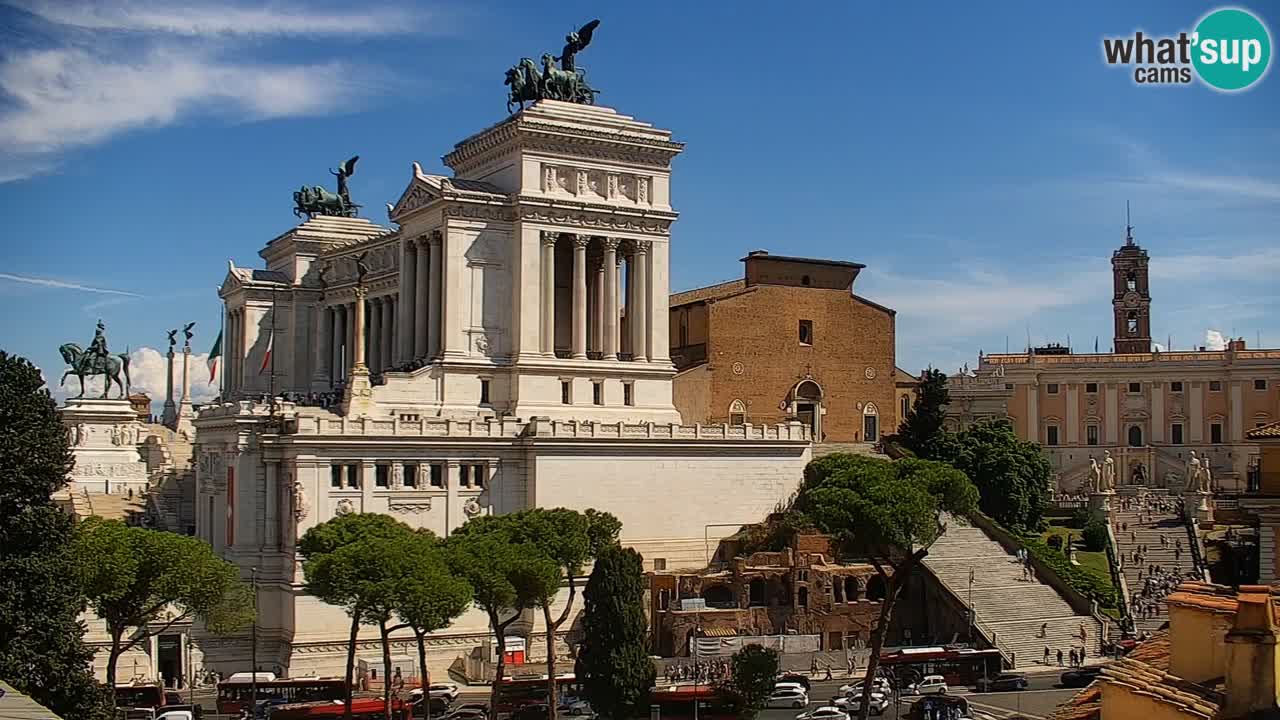 Roma Livecam – Vittoriano webcam – Altare della Patria