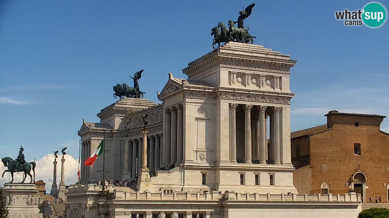 Roma Livecam – Vittoriano webcam – Altare della Patria