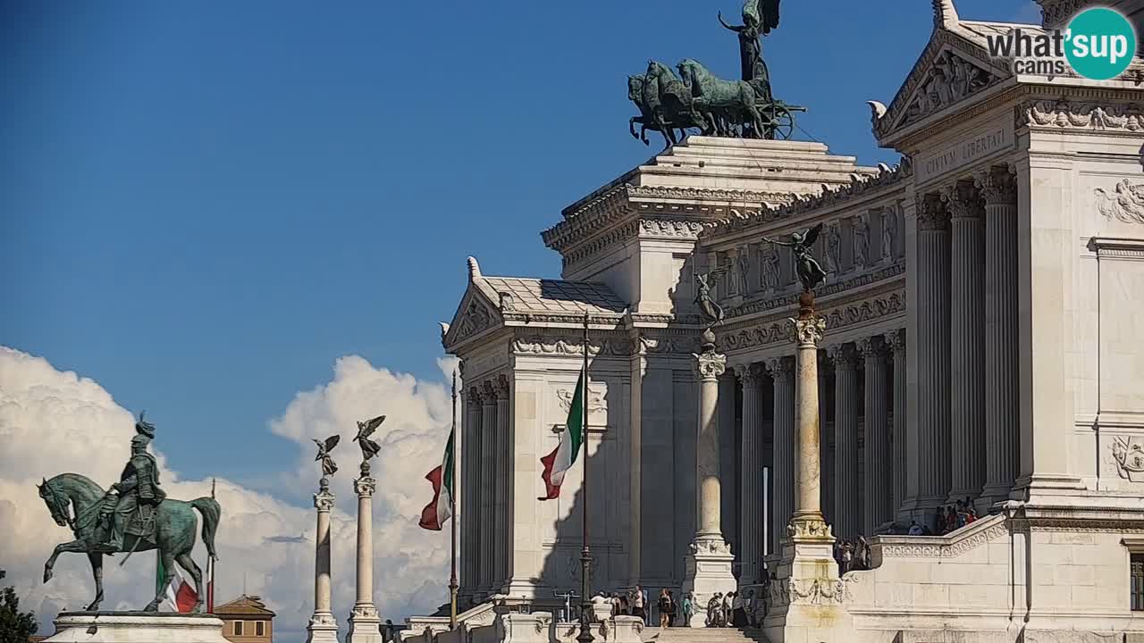 Rom Webcam – Vittoriano – Altar des Vaterlands