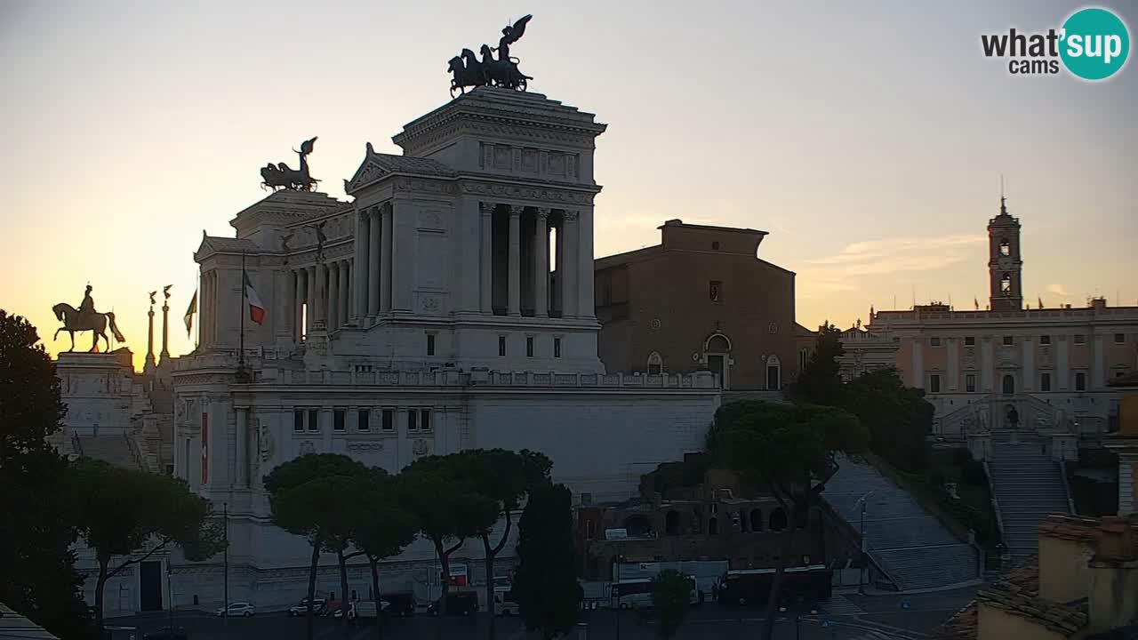 Rome Livecam – Vittoriano webcam – Altare della Patria