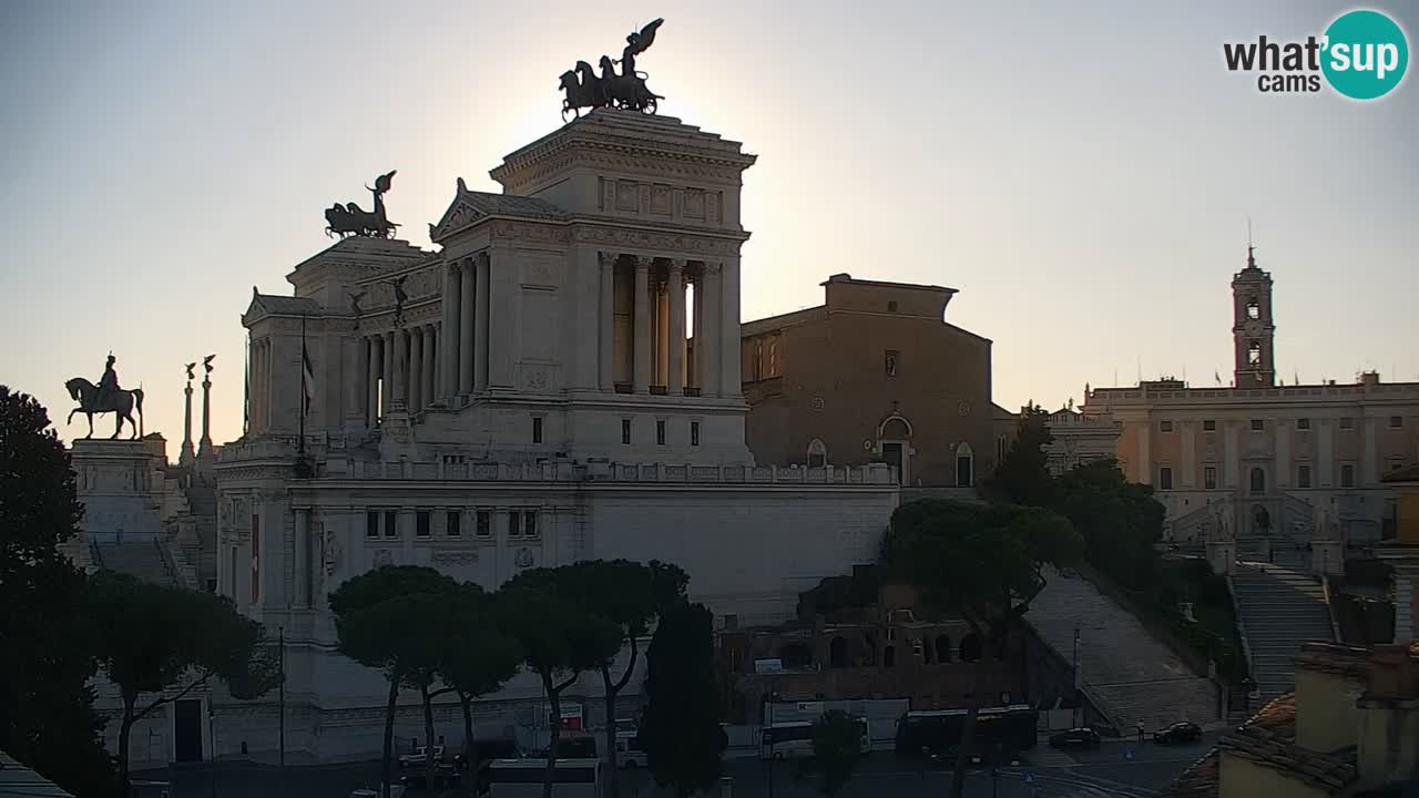 Roma Livecam – Vittoriano webcam – Altare della Patria