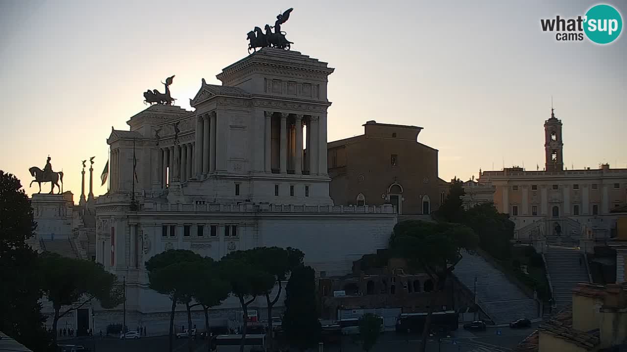 Rome Livecam – Vittoriano webcam – Altare della Patria