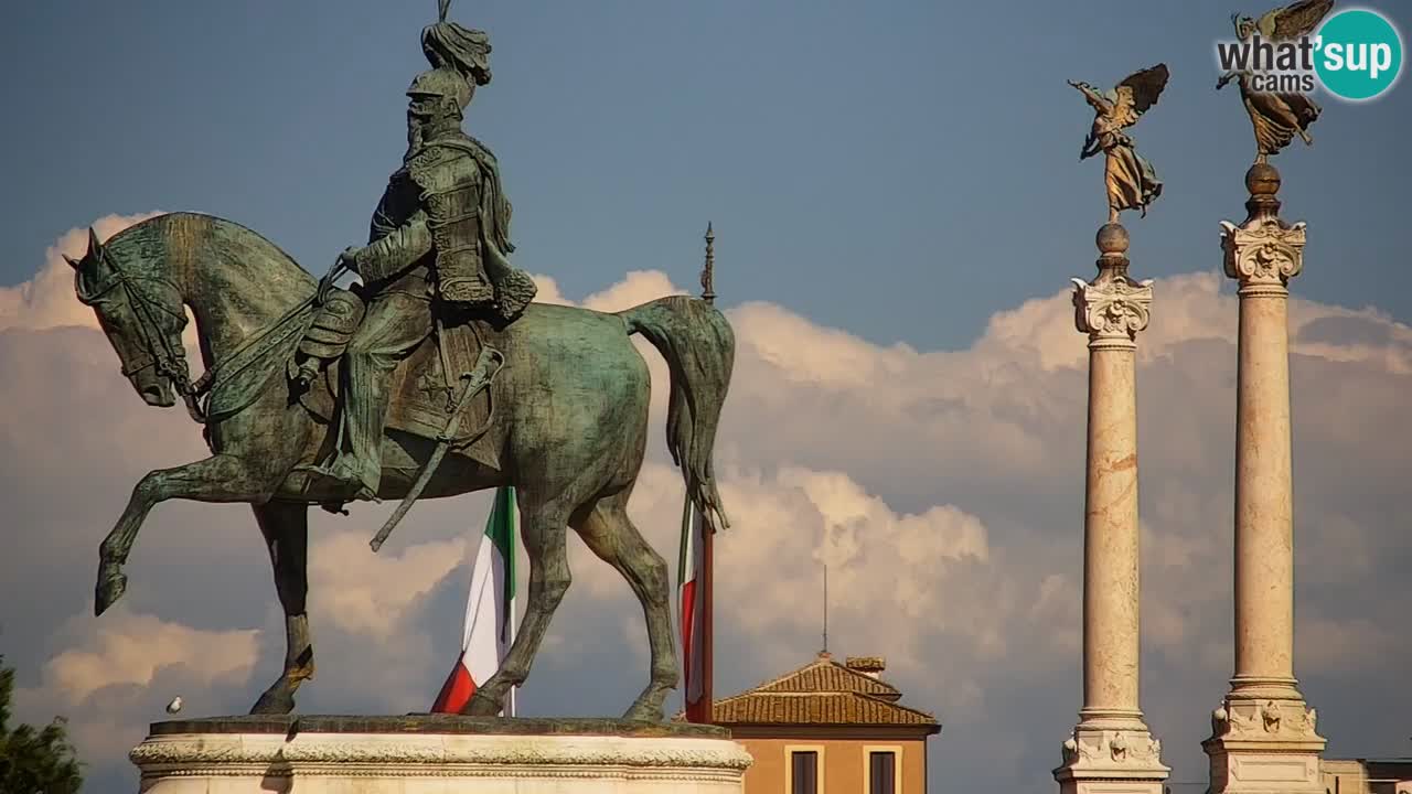 Rome Livecam – Vittoriano webcam – Altare della Patria