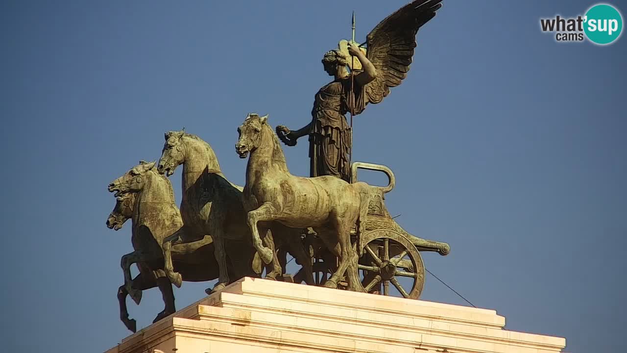 Rome Livecam – Vittoriano webcam – Altare della Patria