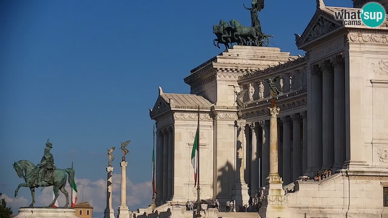 Roma Livecam – Vittoriano webcam – Altare della Patria