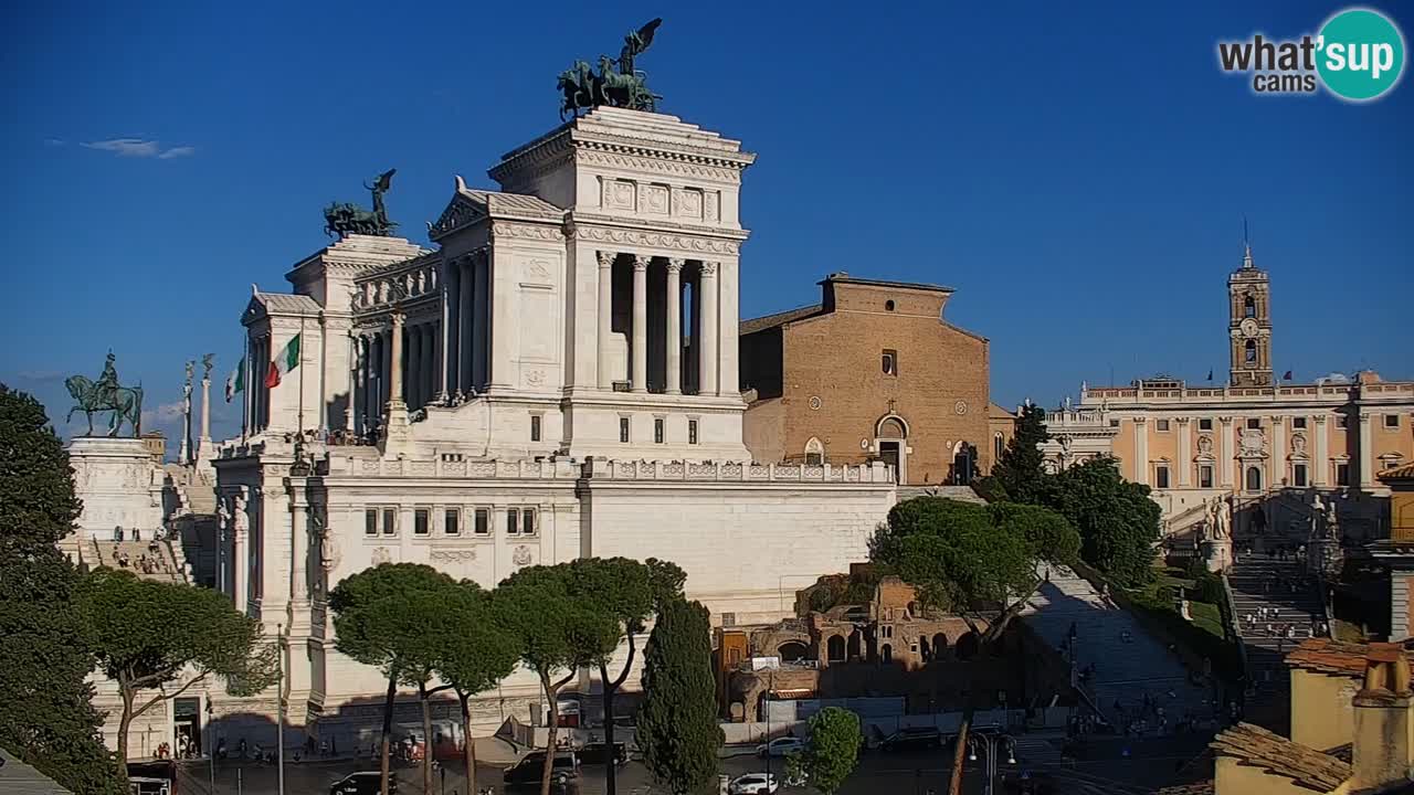 Roma Camera en vivo – Vittoriano webcam – Altare della Patria