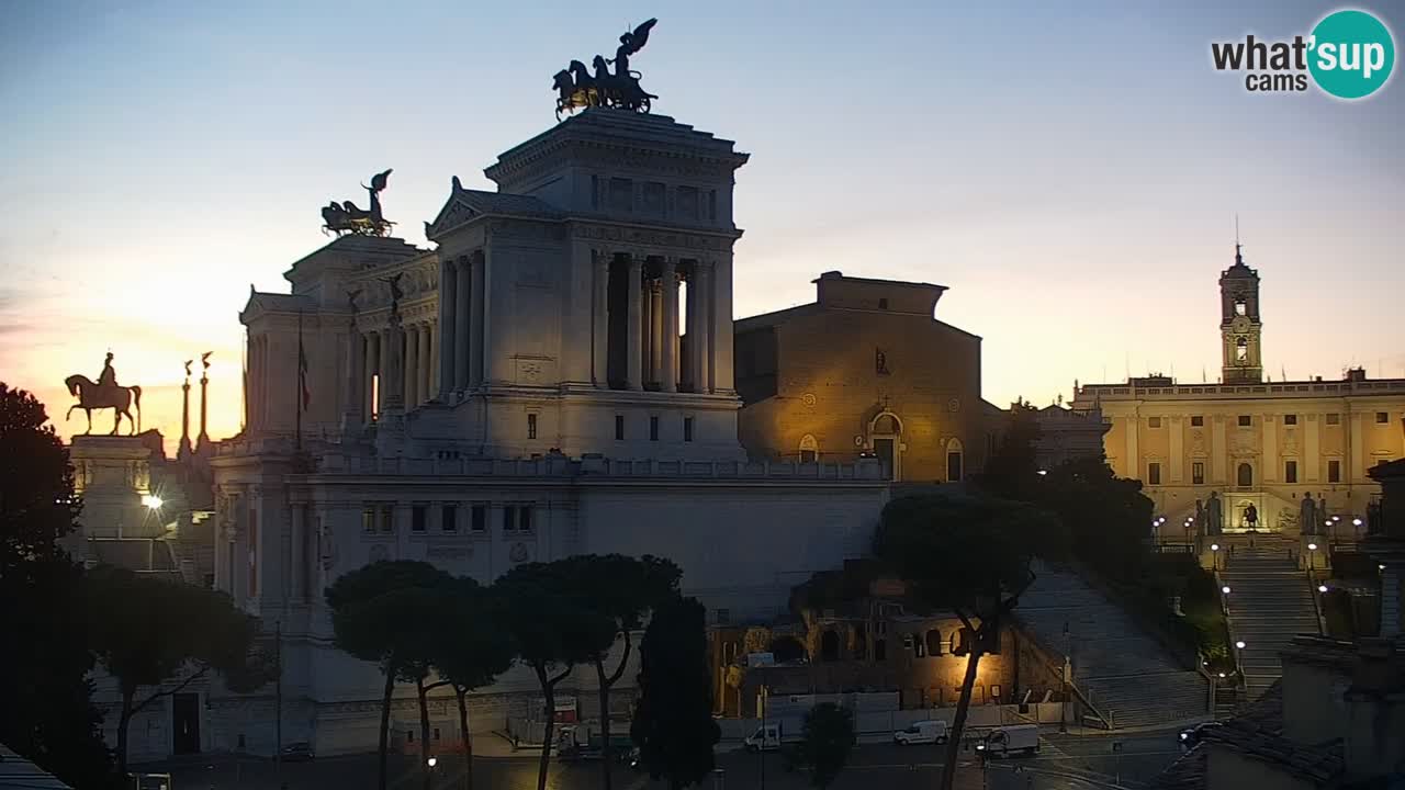 Roma Camera en vivo – Vittoriano webcam – Altare della Patria