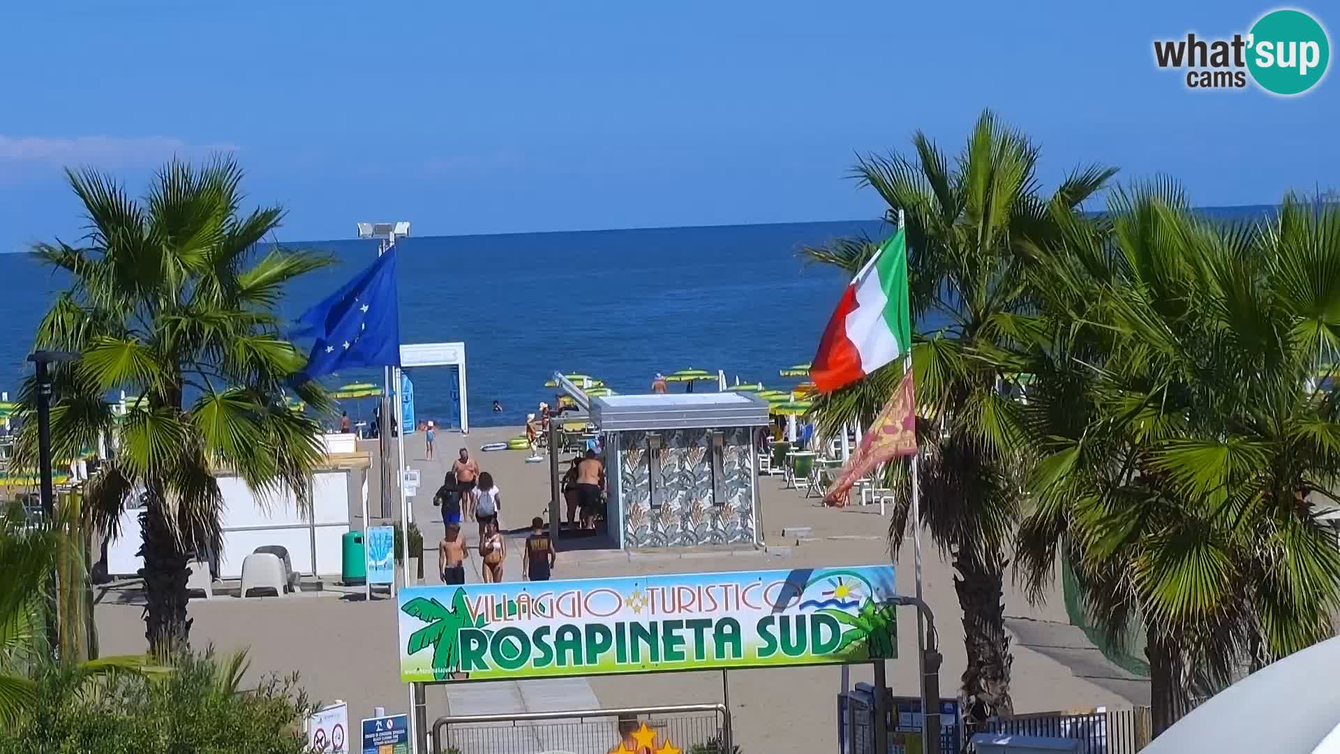 Villaggio turistico Rosapineta Sud – live webcam