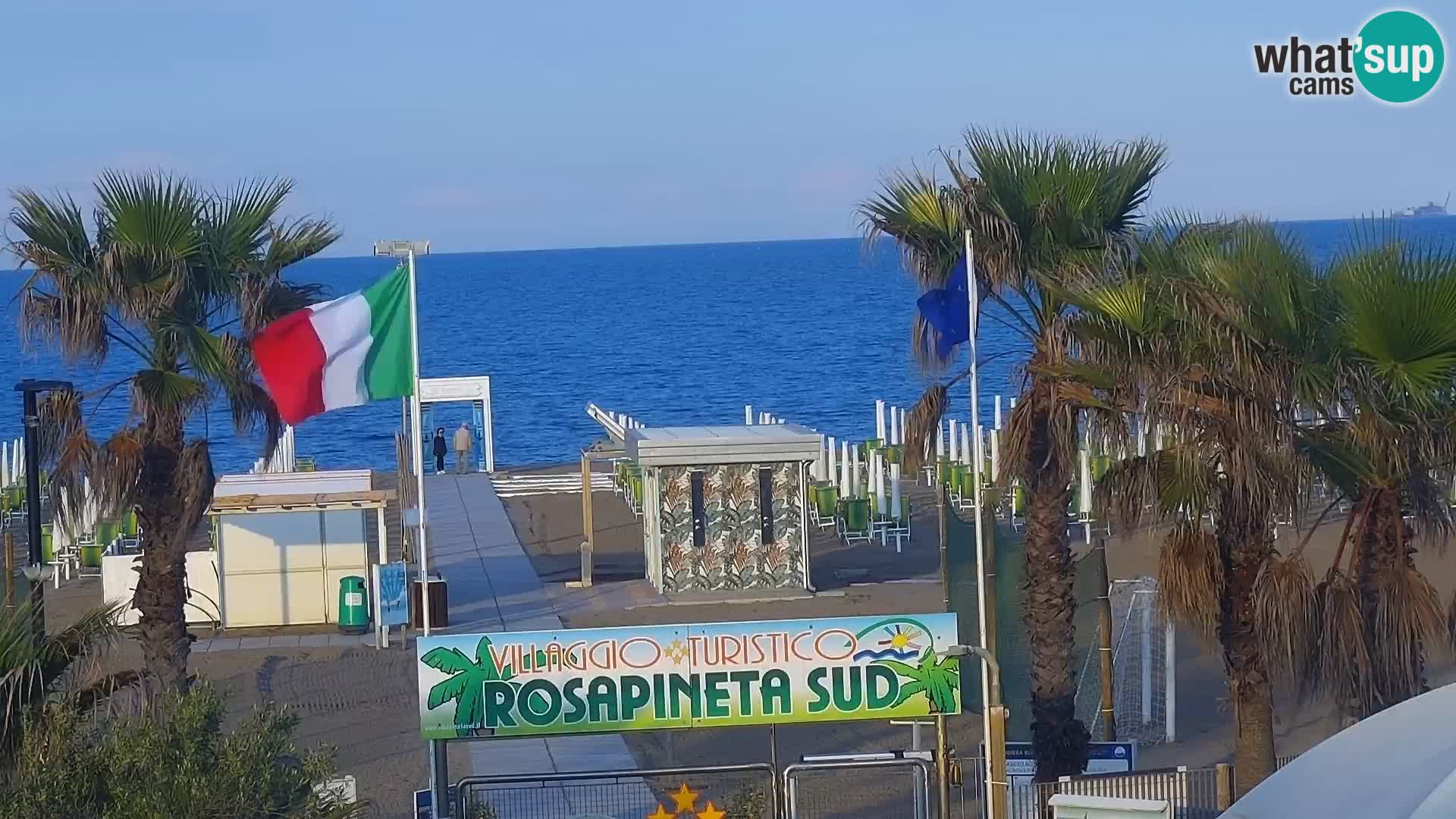 Villaggio turistico Rosapineta Sud – live webcam