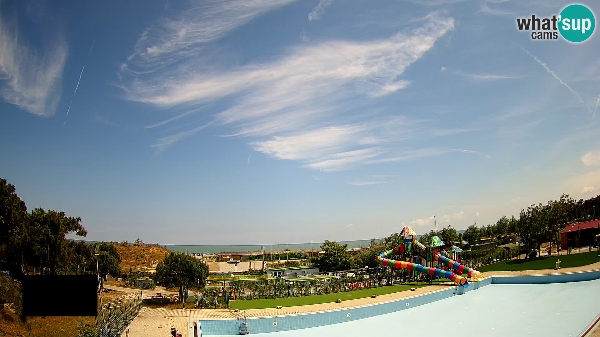 Camping Vittoria webcam en vivo Rosolina mare