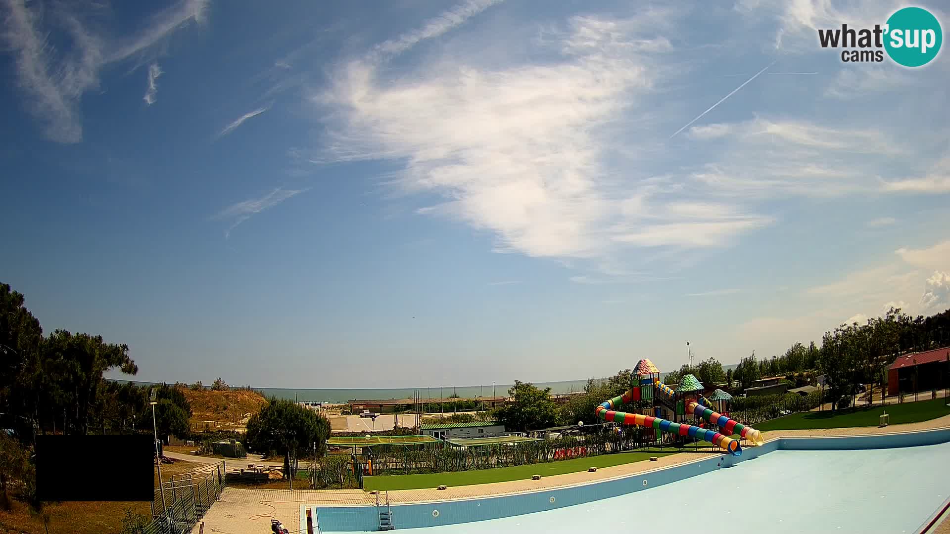 LIVE Camping Vittoria webcam Rosolina mare