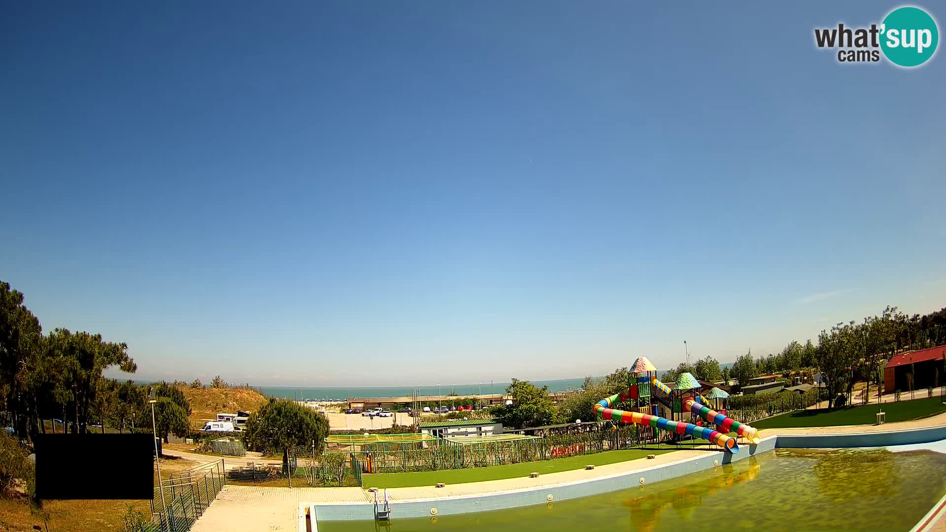 Camping Vittoria webcam en vivo Rosolina mare