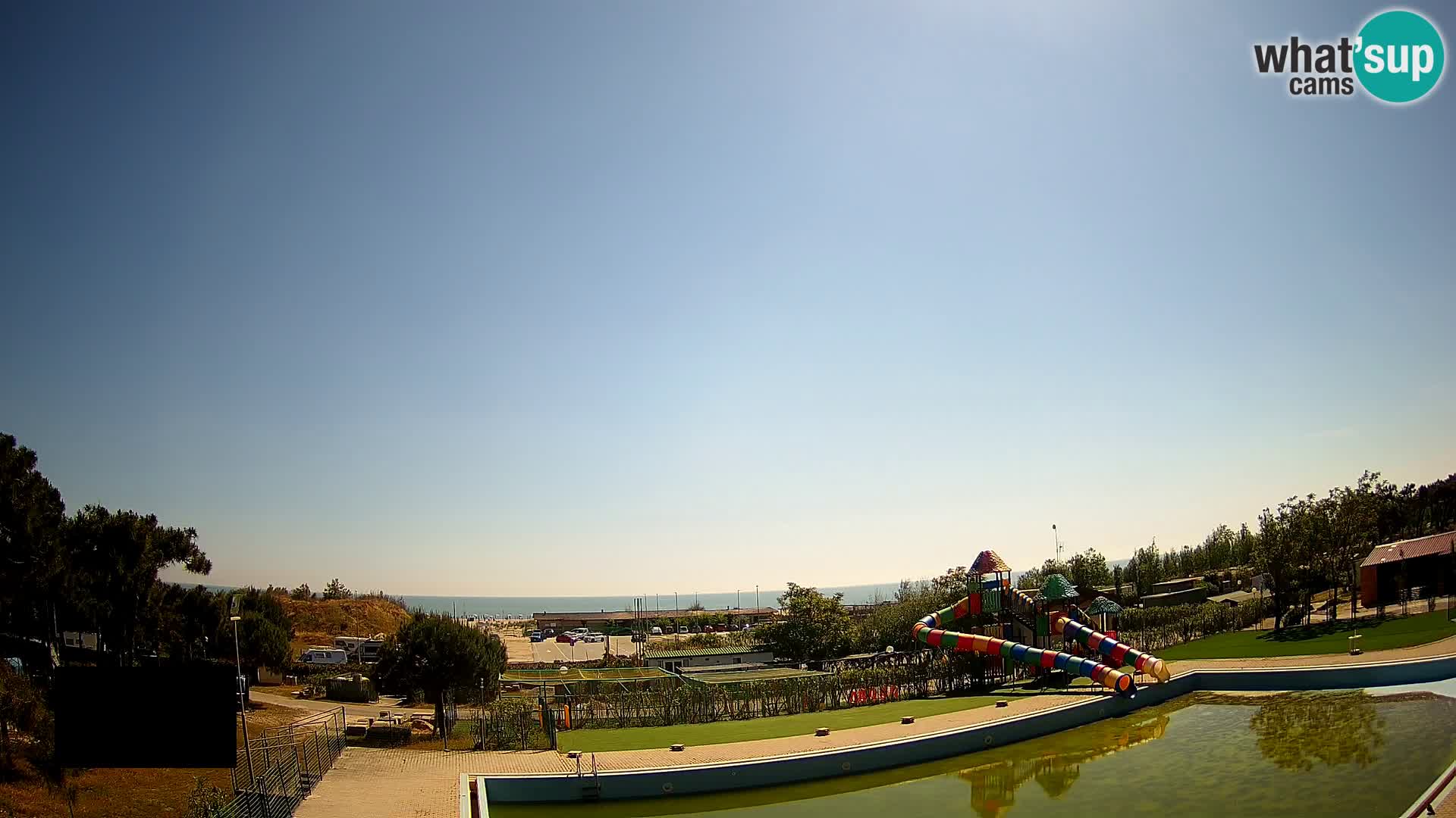 LIVE Camping Vittoria webcam Rosolina mare