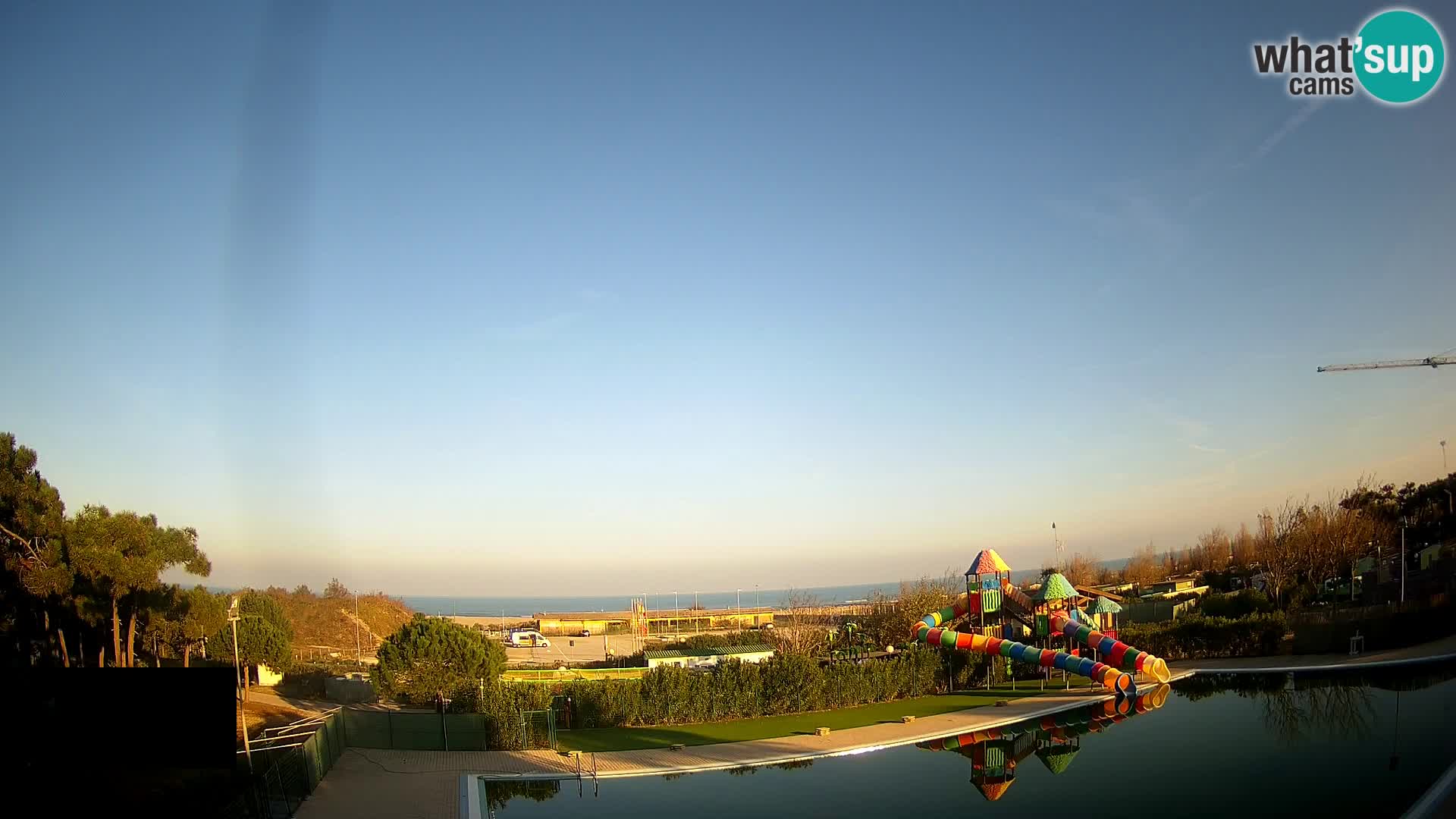 LIVE Camping Vittoria webcam Rosolina mare