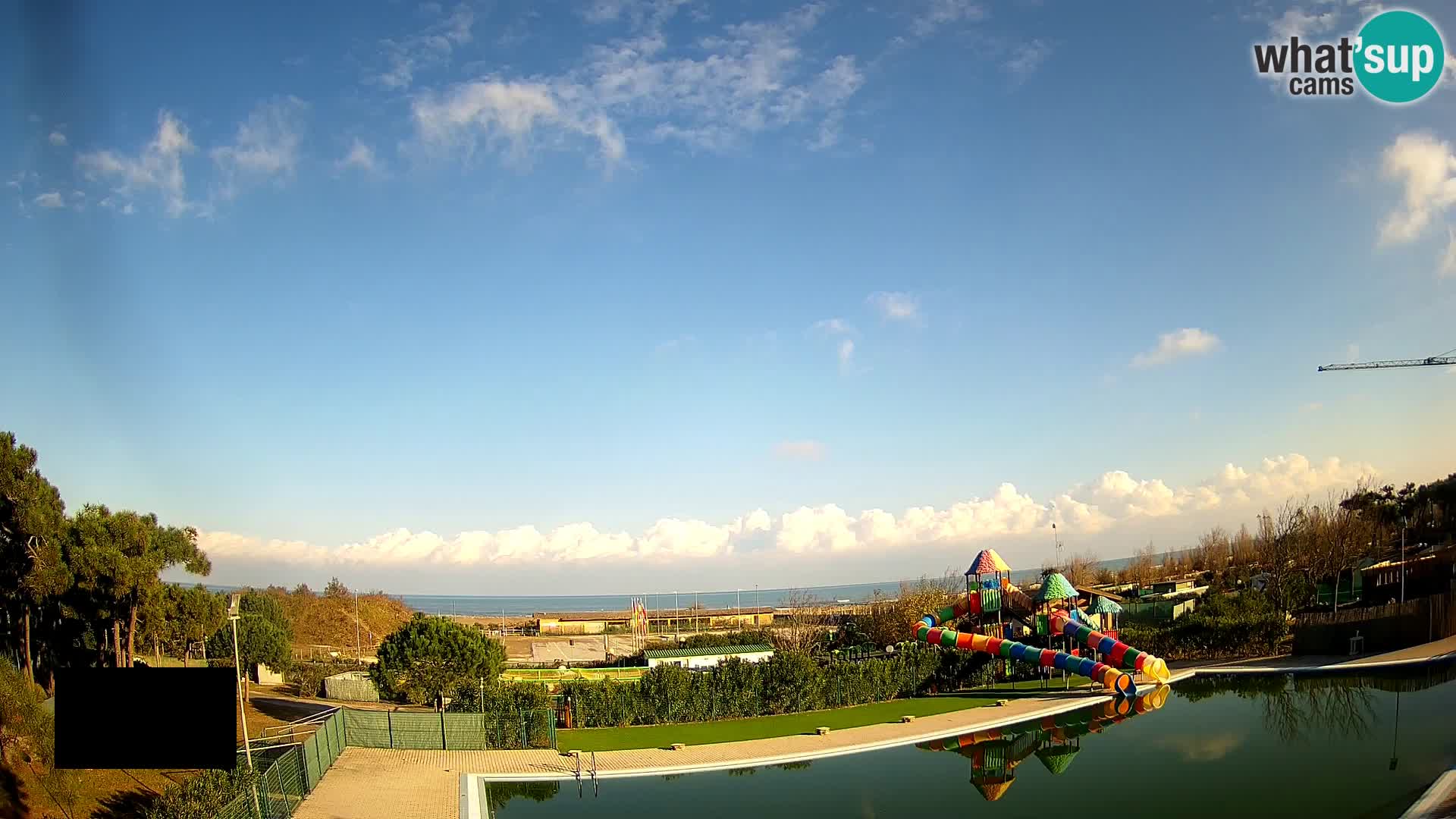 Camping Vittoria webcam en vivo Rosolina mare