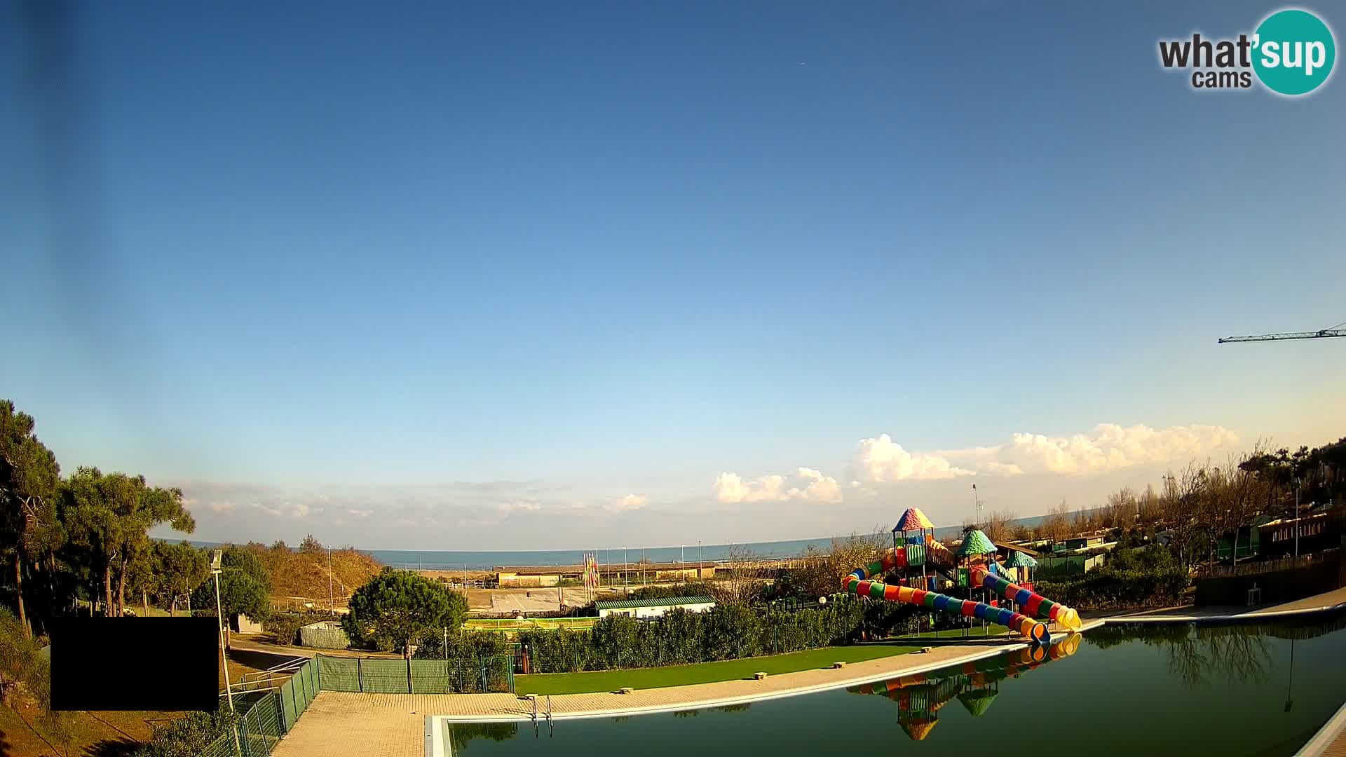 LIVE Camping Vittoria webcam Rosolina mare