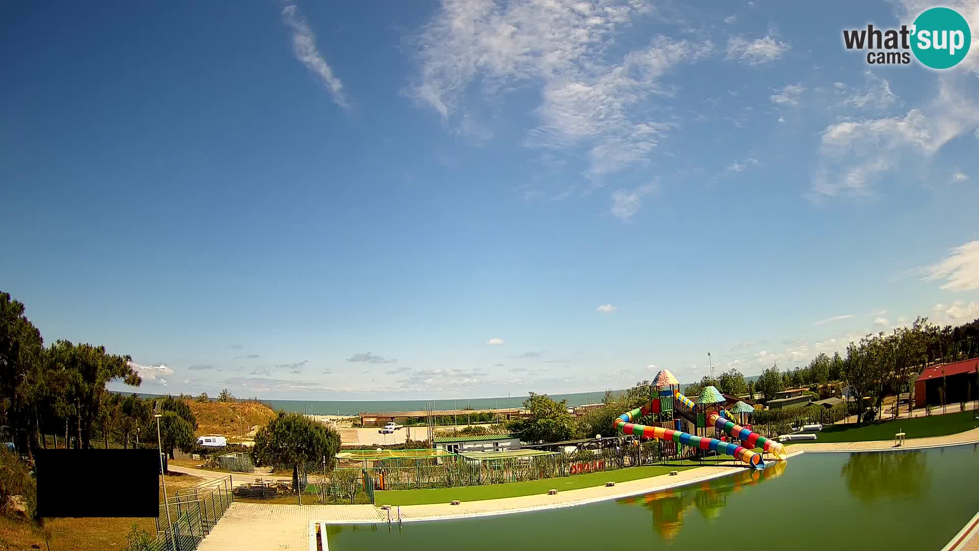 LIVE Camping Vittoria webcam Rosolina mare