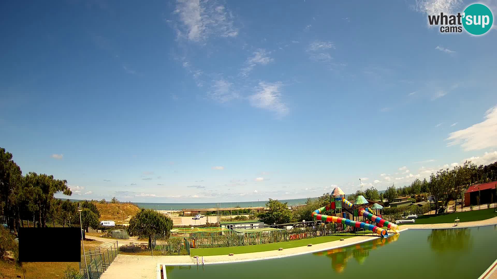 Webcam Camping Vittoria LIVEcam Rosolina mare