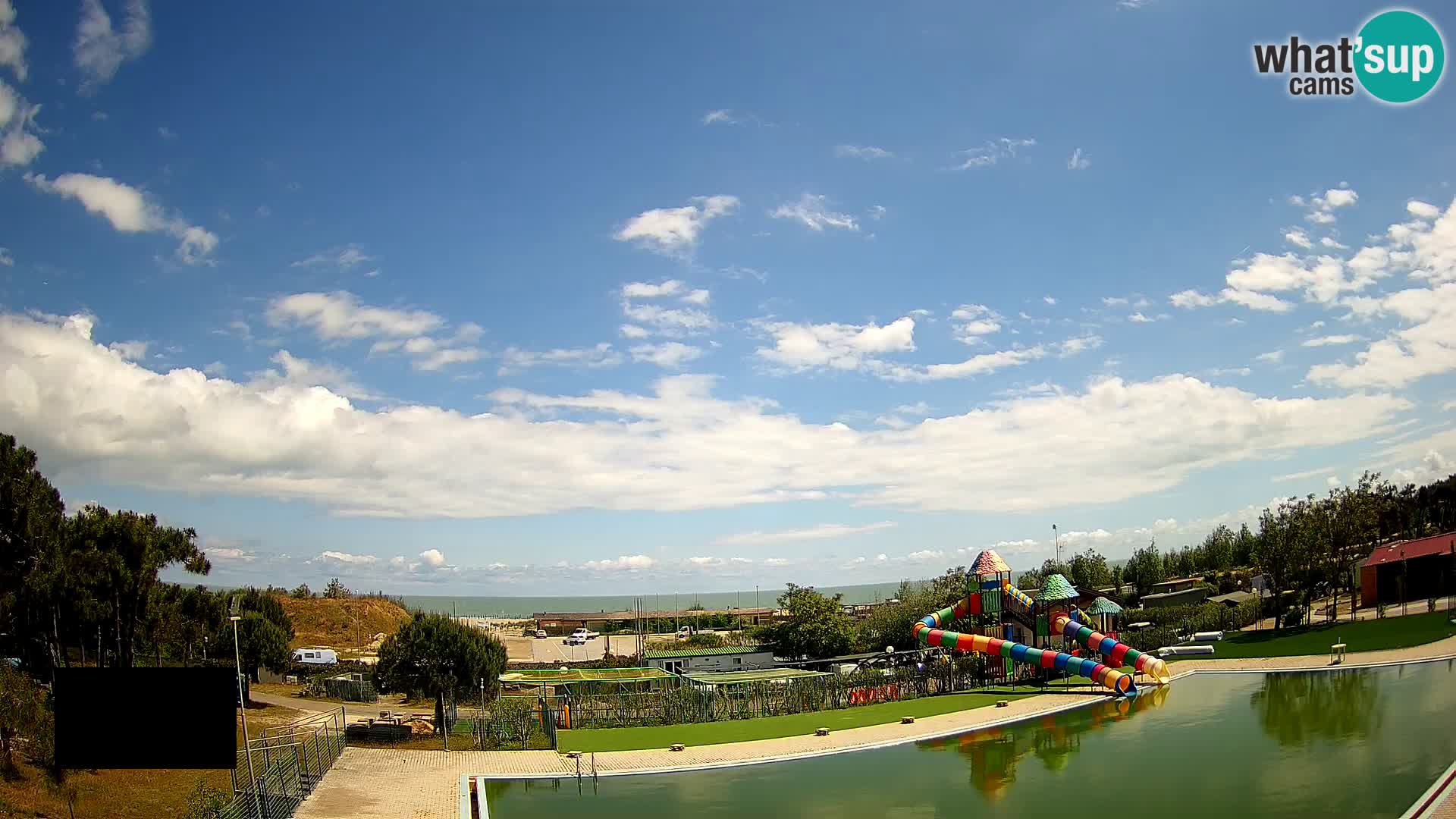 Camping Vittoria webcam en vivo Rosolina mare