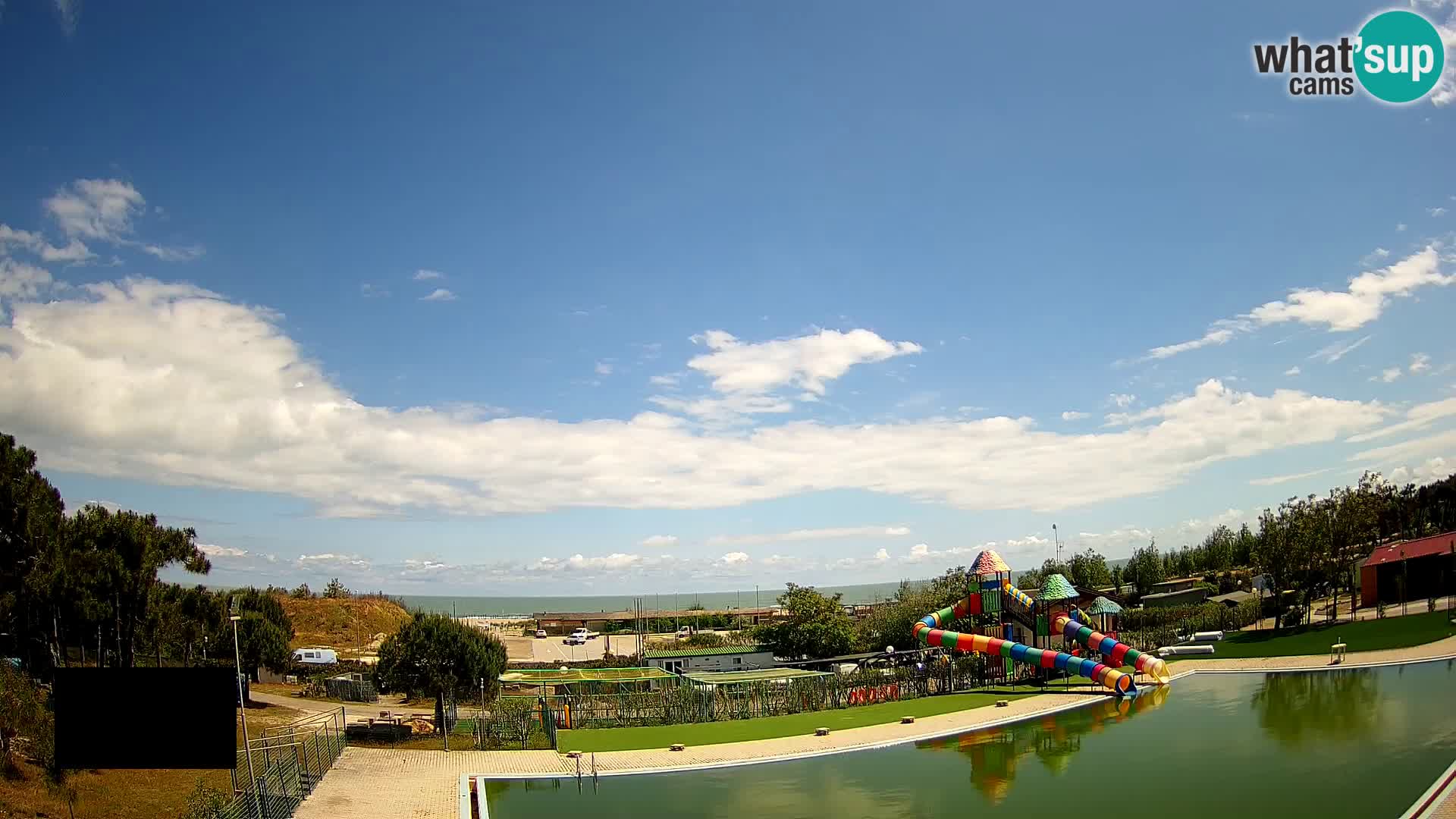 Camping Vittoria web kamera Rosolina mare