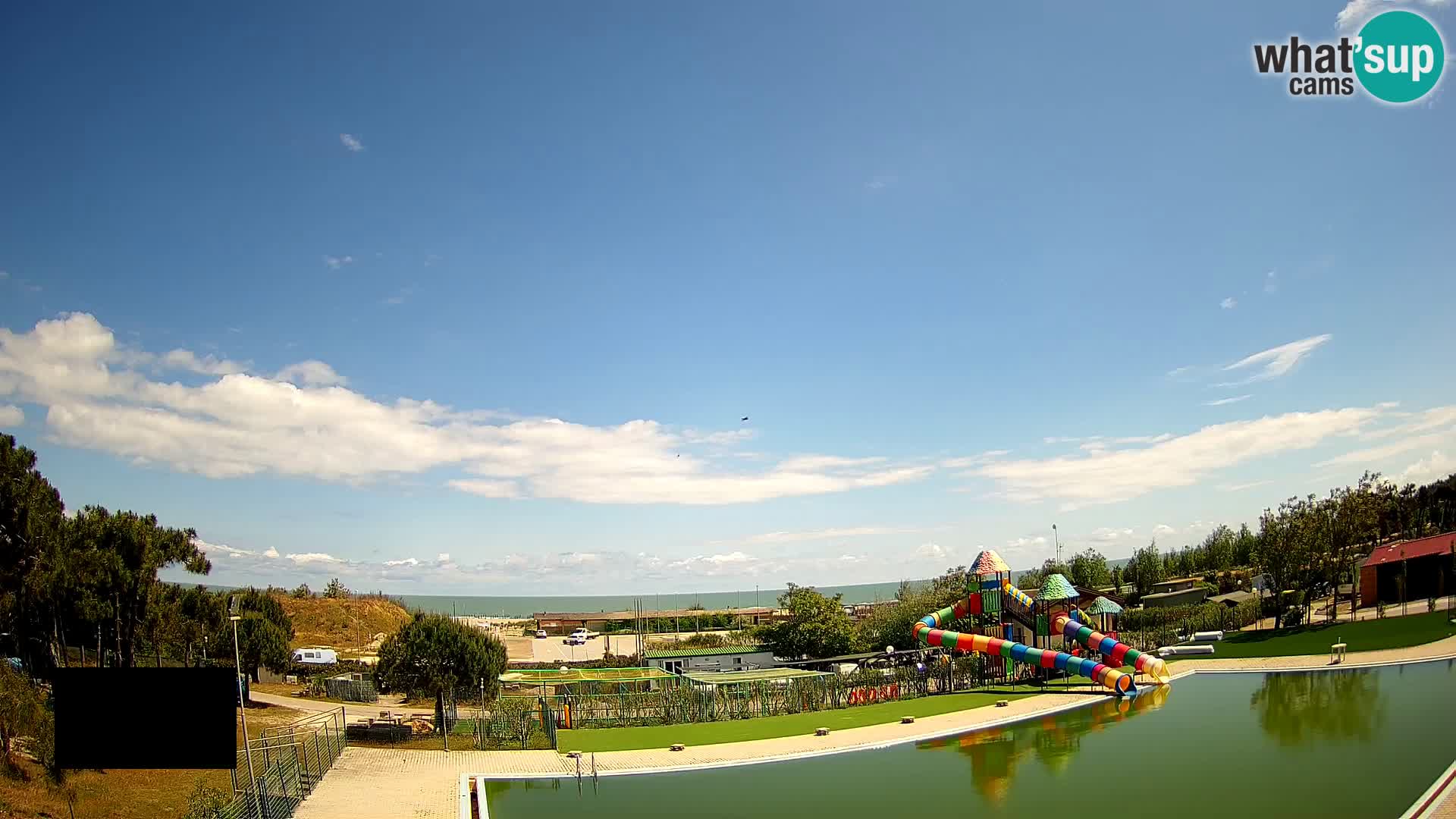Camping Vittoria webcam en vivo Rosolina mare