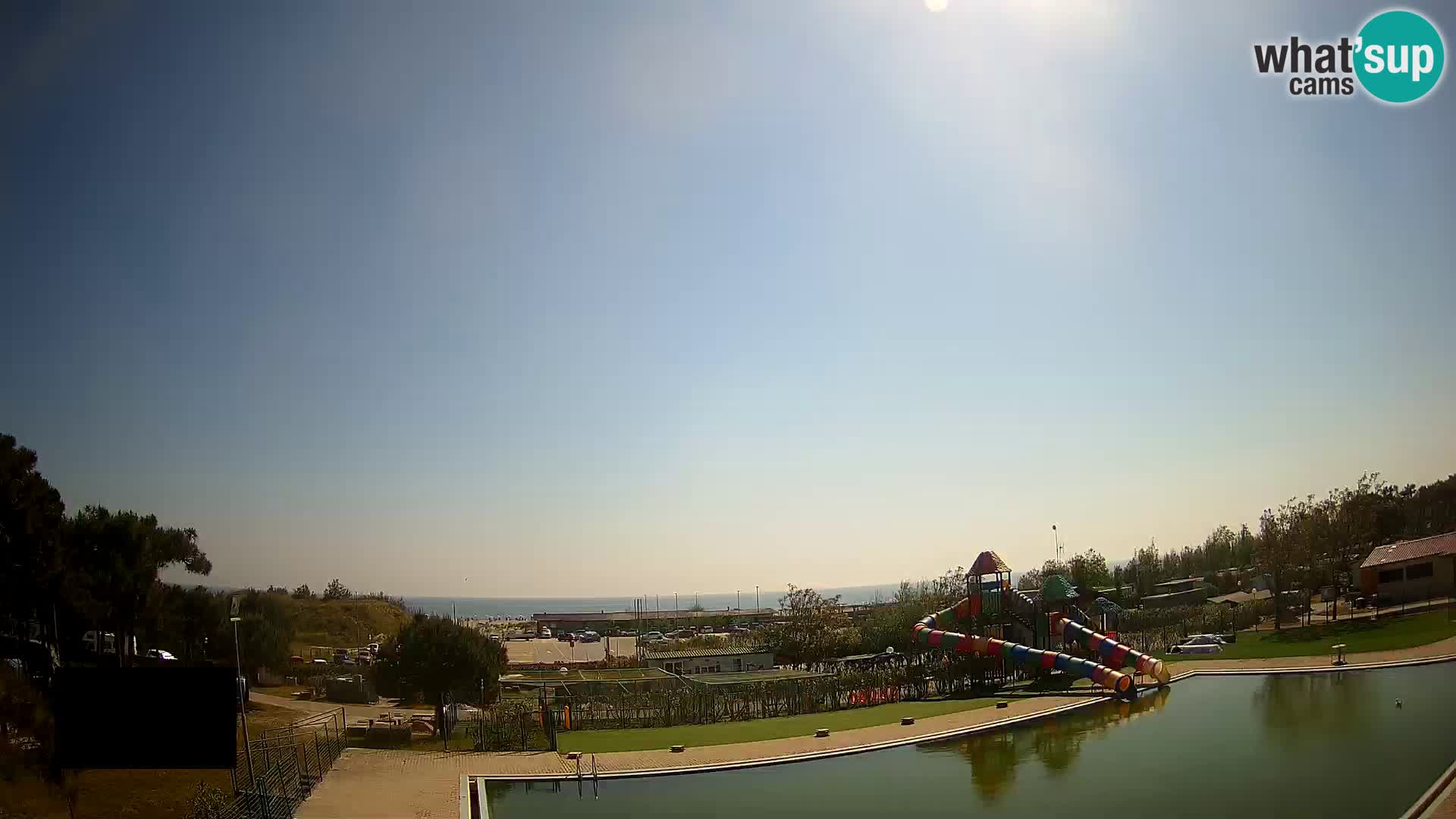 Webcam Camping Vittoria LIVEcam Rosolina mare
