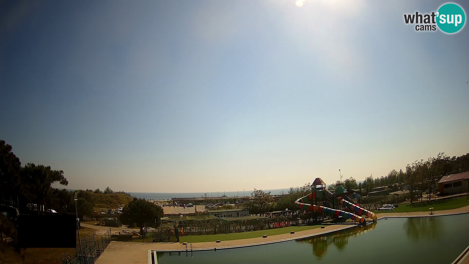 LIVE Camping Vittoria webcam Rosolina mare