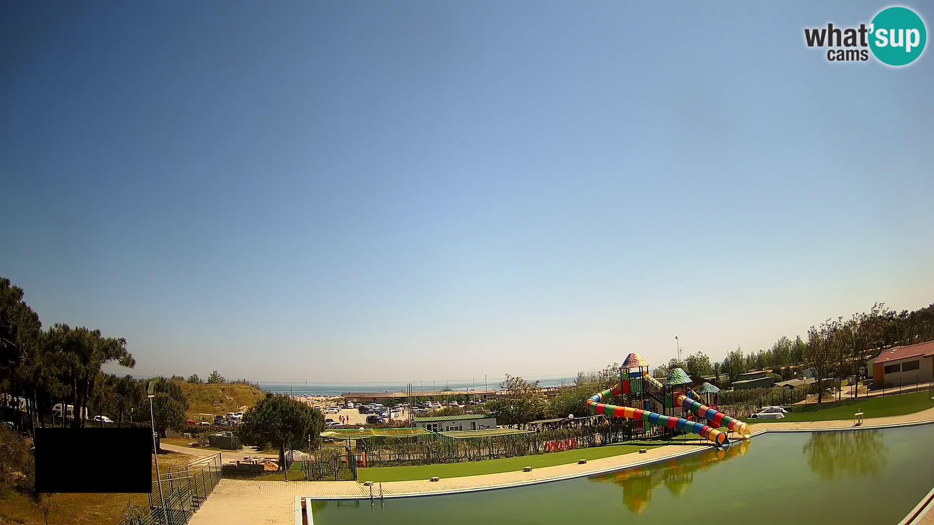 Webcam Camping Vittoria LIVEcam Rosolina mare