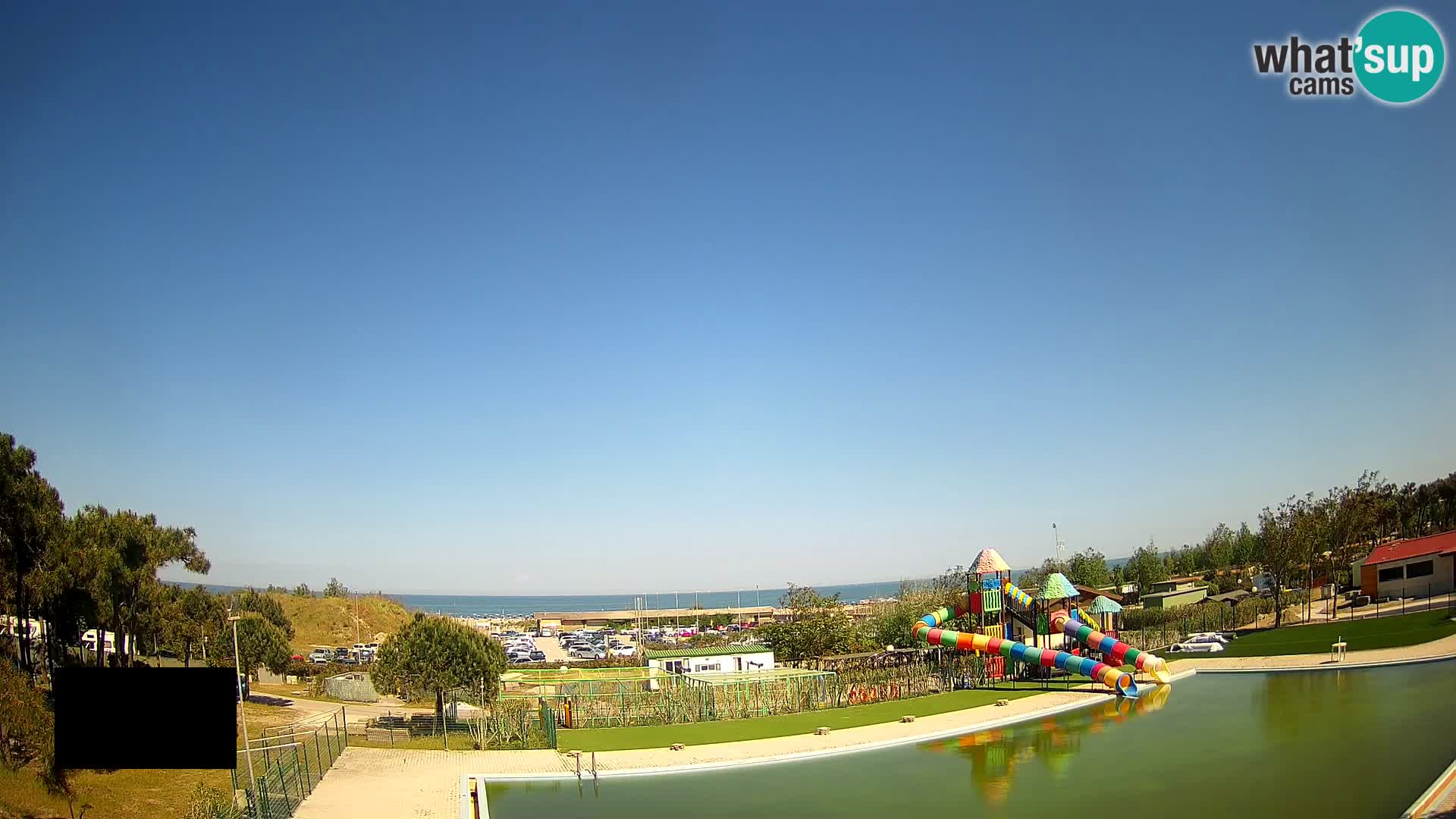Camping Vittoria webcam en vivo Rosolina mare