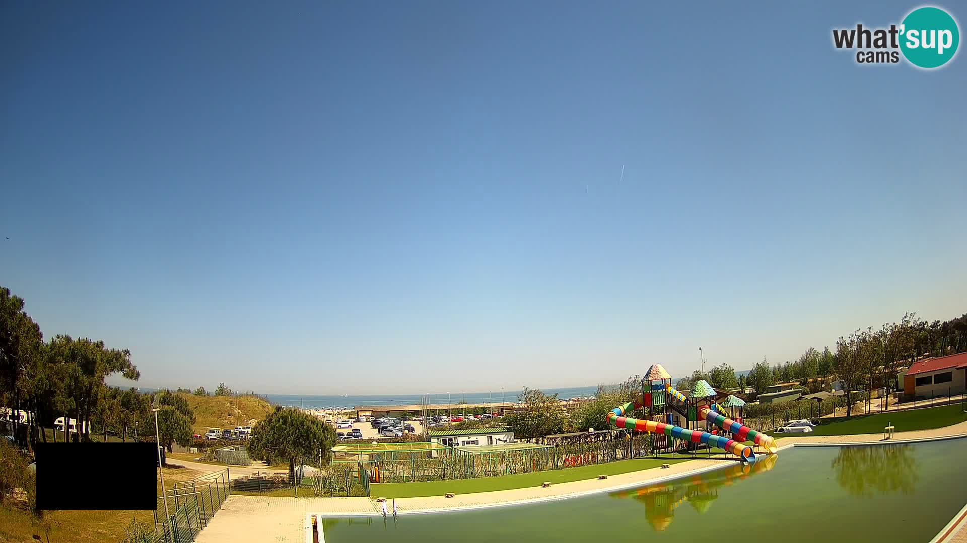 Webcam Camping Vittoria LIVEcam Rosolina mare