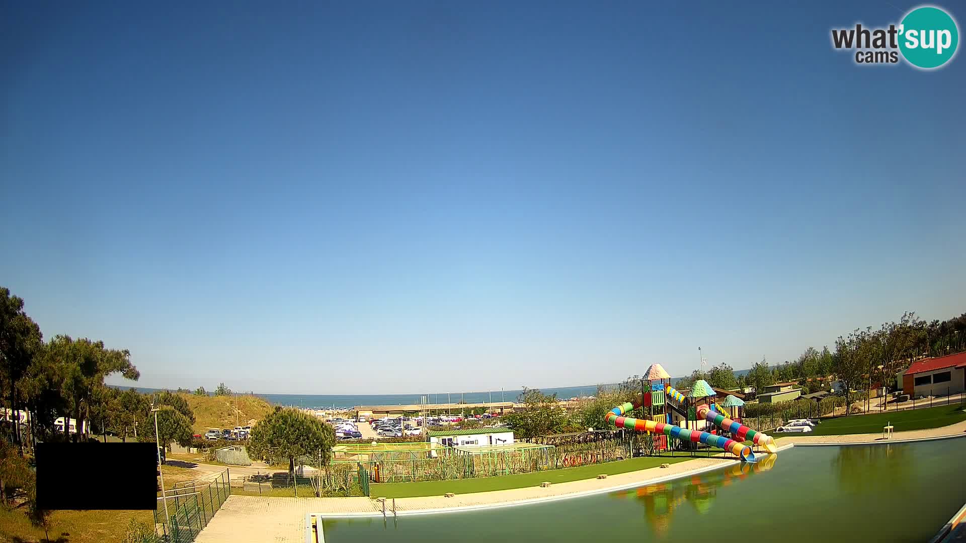 Camping Vittoria webcam en vivo Rosolina mare