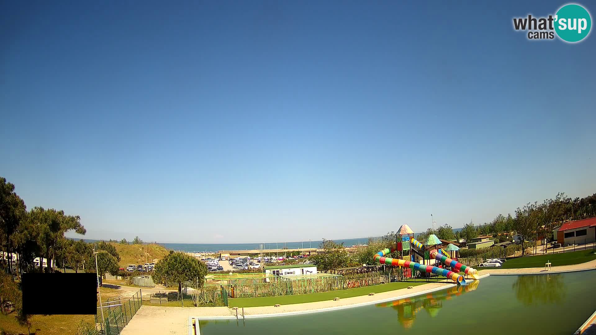 LIVE Camping Vittoria webcam Rosolina mare