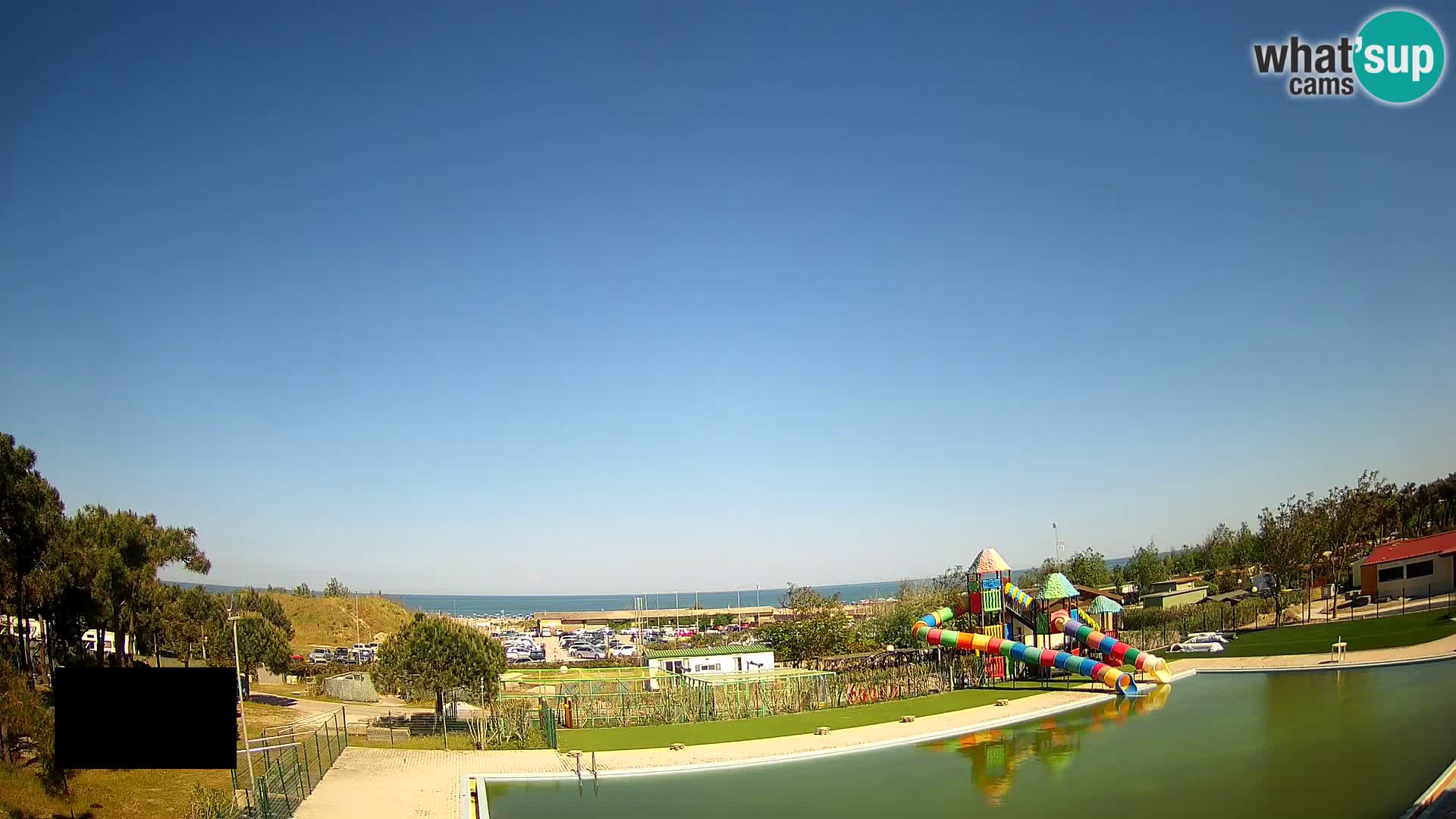Camping Vittoria web kamera Rosolina mare