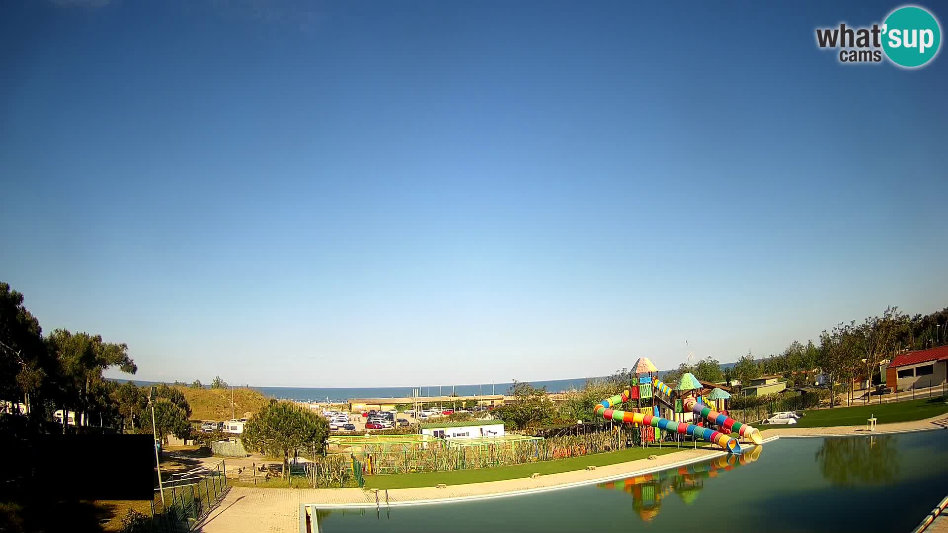 Camping Vittoria webcam en vivo Rosolina mare