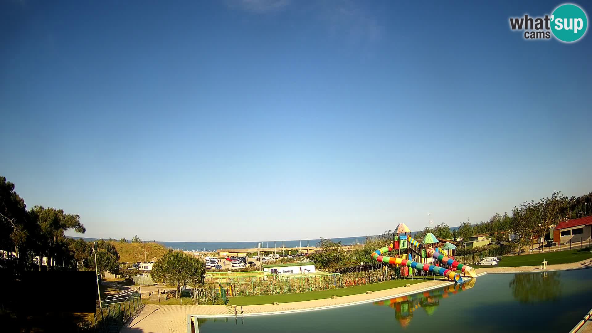 Webcam Camping Vittoria LIVEcam Rosolina mare