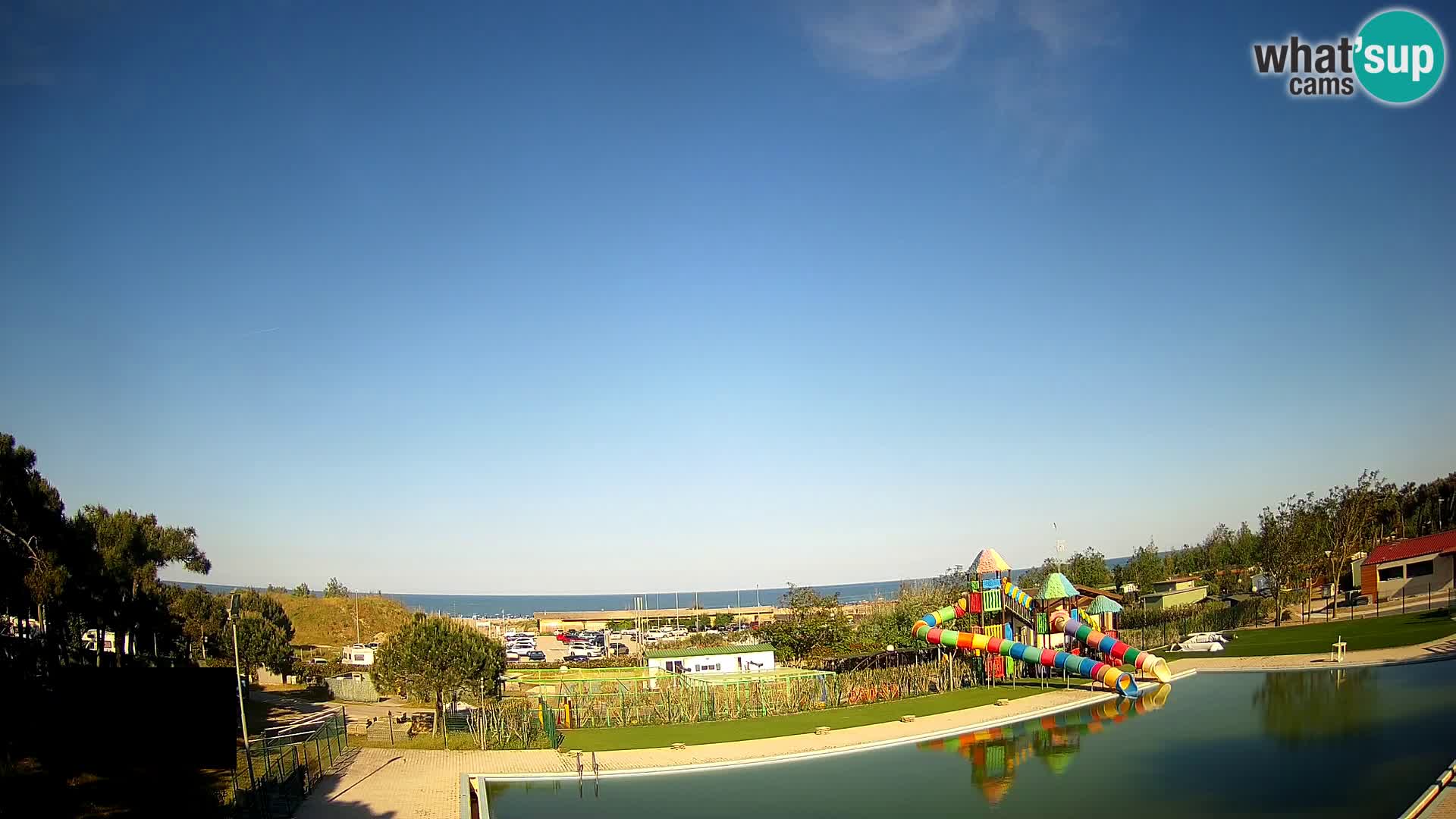 Webcam Camping Vittoria LIVEcam Rosolina mare