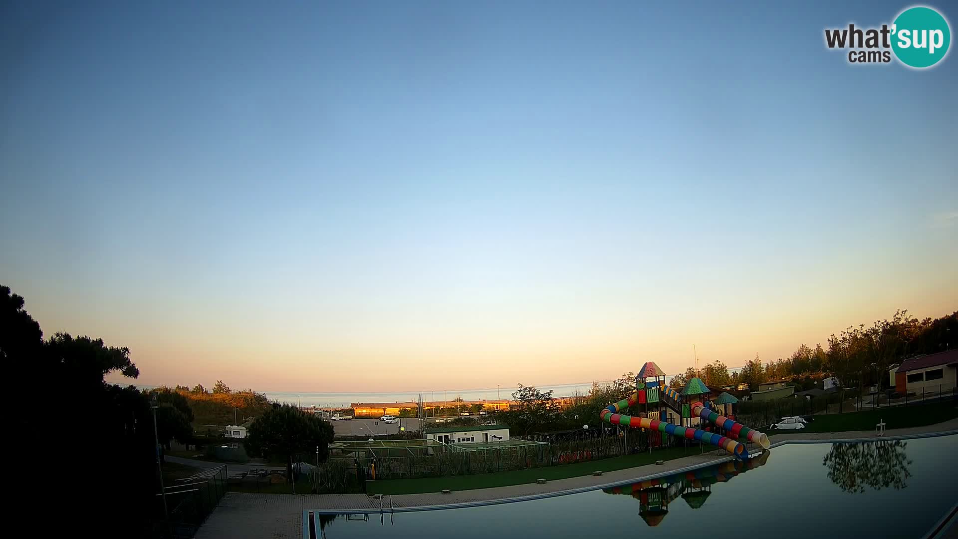 Camping Vittoria webcam en vivo Rosolina mare