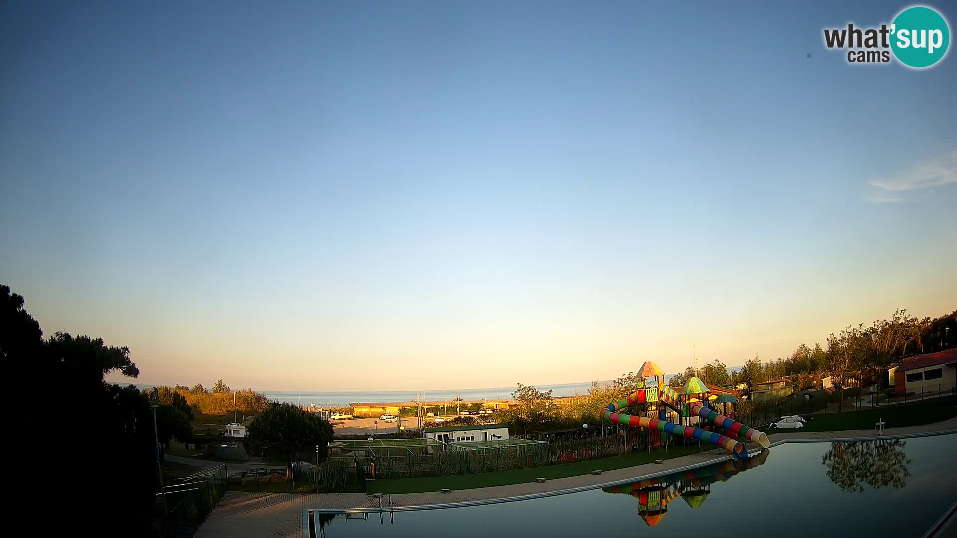 LIVE Camping Vittoria webcam Rosolina mare
